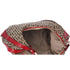 FENDI Zucchino Shoulder Bag 8BR465 Beige Dark Brown Red Jacquard